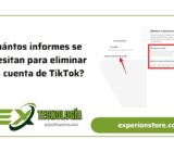 ¿Cuántos informes se necesitan para eliminar una cuenta de TikTok?