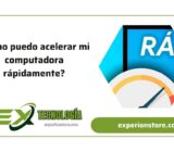 ¿Cómo puedo acelerar mi computadora rápidamente?