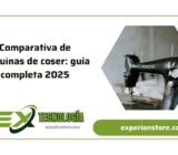 Comparativa de máquinas de coser: guía completa 2025