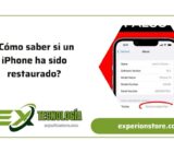 ¿Cómo saber si un iPhone ha sido restaurado?