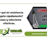 ¿Por qué mi resistencia se agota rápidamente? Causas y soluciones efectivas.