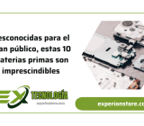 Desconocidas para el gran público, estas 10 materias primas son imprescindibles en nuestros productos tecnológicos