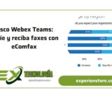 Cisco Webex Teams: envíe y reciba faxes con eComfax