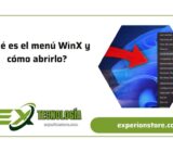 ¿Qué es el menú WinX y cómo abrirlo?