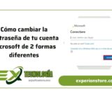 Cómo cambiar la contraseña de tu cuenta Microsoft de 2 formas diferentes