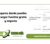 10 lugares donde puedes descargar fuentes gratis y seguras